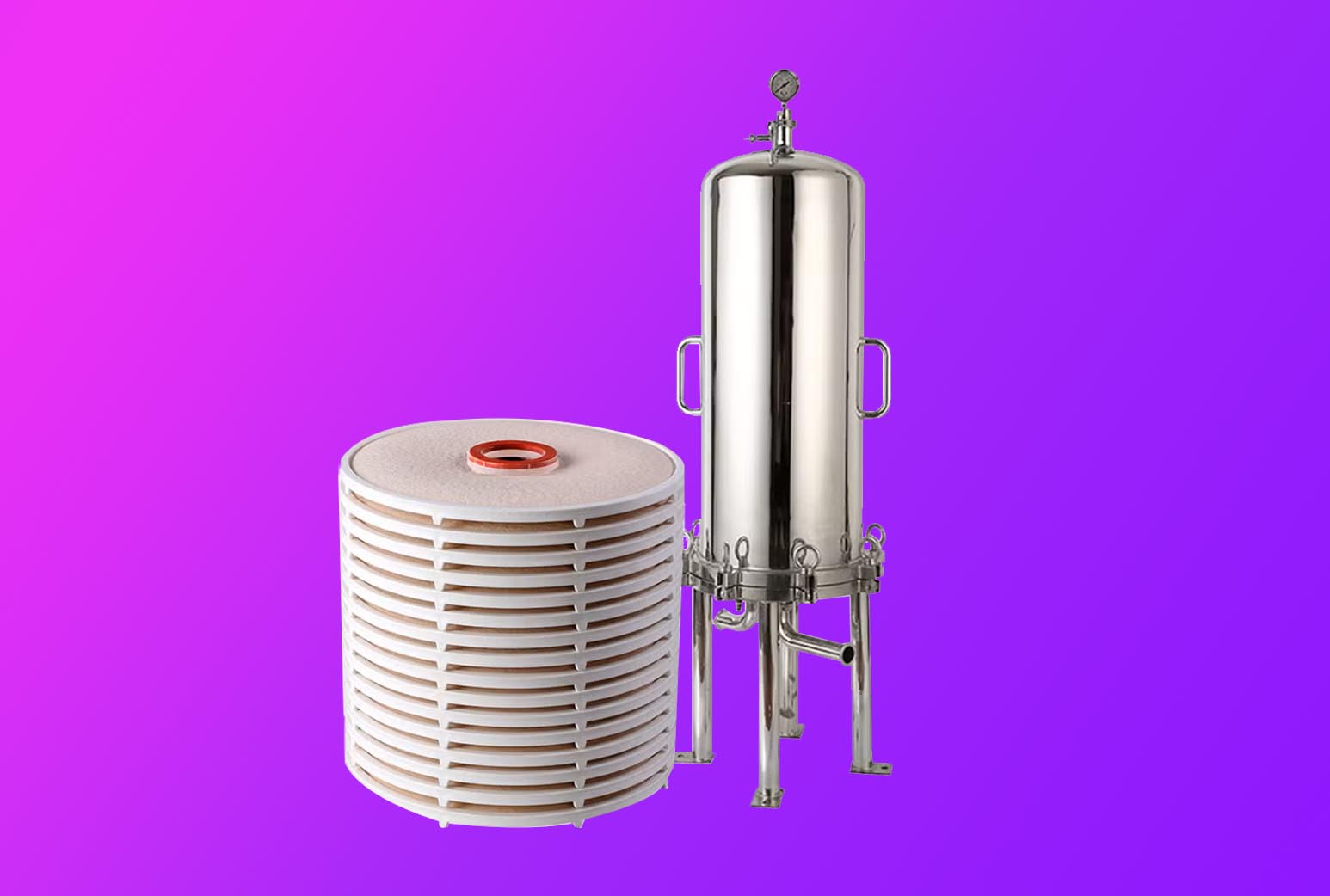 Lenticular Filter Cartridges